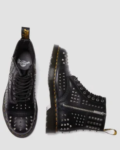 Dr. Martens 1460 Studded Rits Leren Laarzen^UNISEX Originals|Nieuw Binnen
