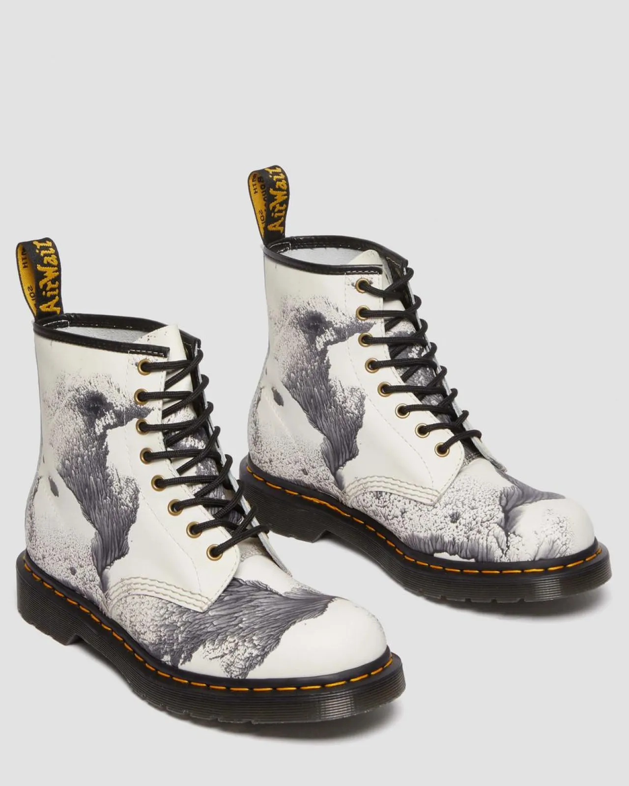 Dr. Martens 1460 Tate Decalcomania Leren Laarzen^UNISEX Enkellaarzen|Veterlaarzen