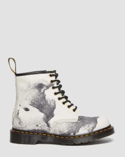 Dr. Martens 1460 Tate Decalcomania Leren Laarzen^UNISEX Enkellaarzen|Veterlaarzen