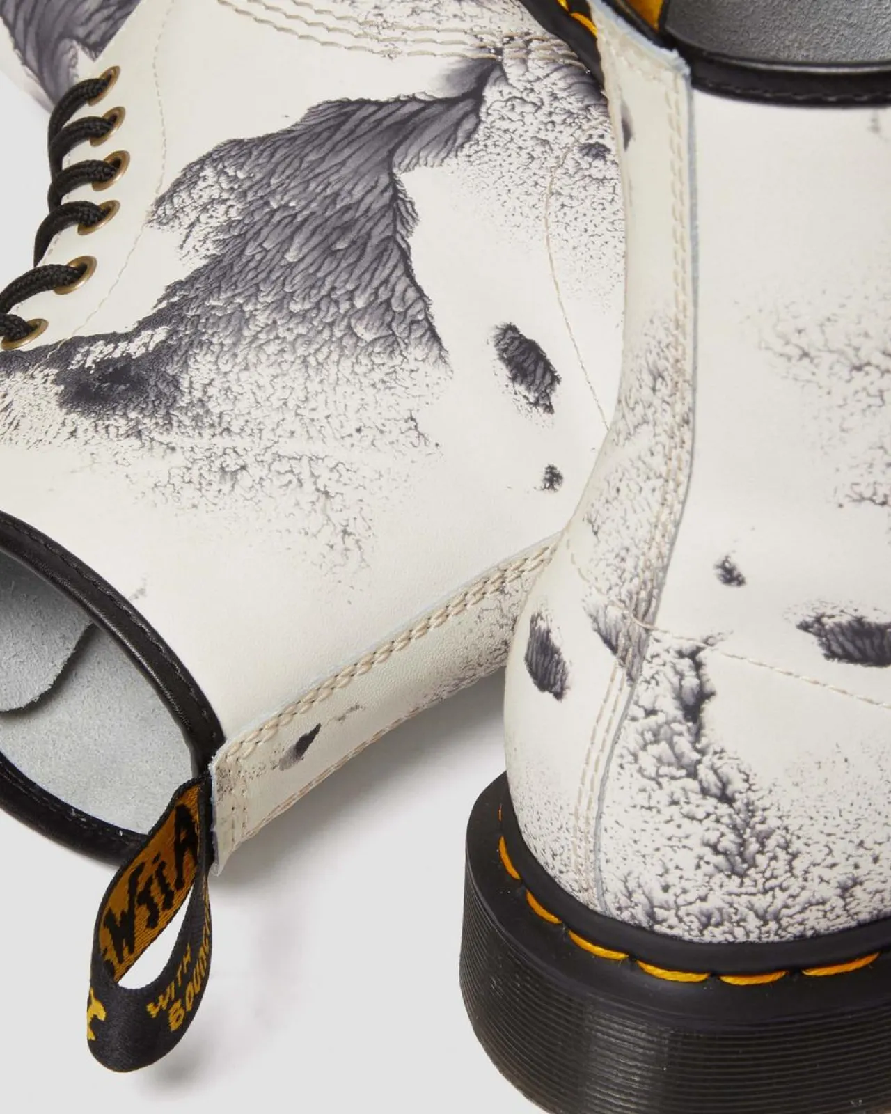 Dr. Martens 1460 Tate Decalcomania Leren Laarzen^UNISEX Enkellaarzen|Veterlaarzen