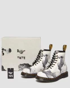 Dr. Martens 1460 Tate Decalcomania Leren Laarzen^UNISEX Enkellaarzen|Veterlaarzen