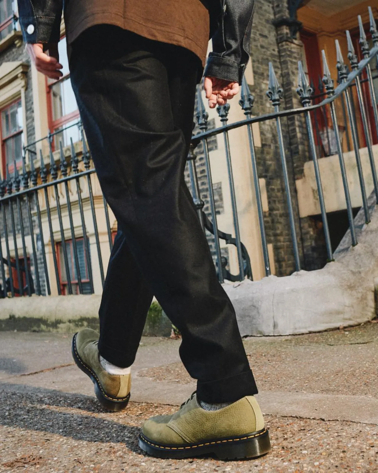 Dr. Martens 1461 Tumbled Nubuck Leren Oxford Schoenen^ Originals|Nieuw Binnen