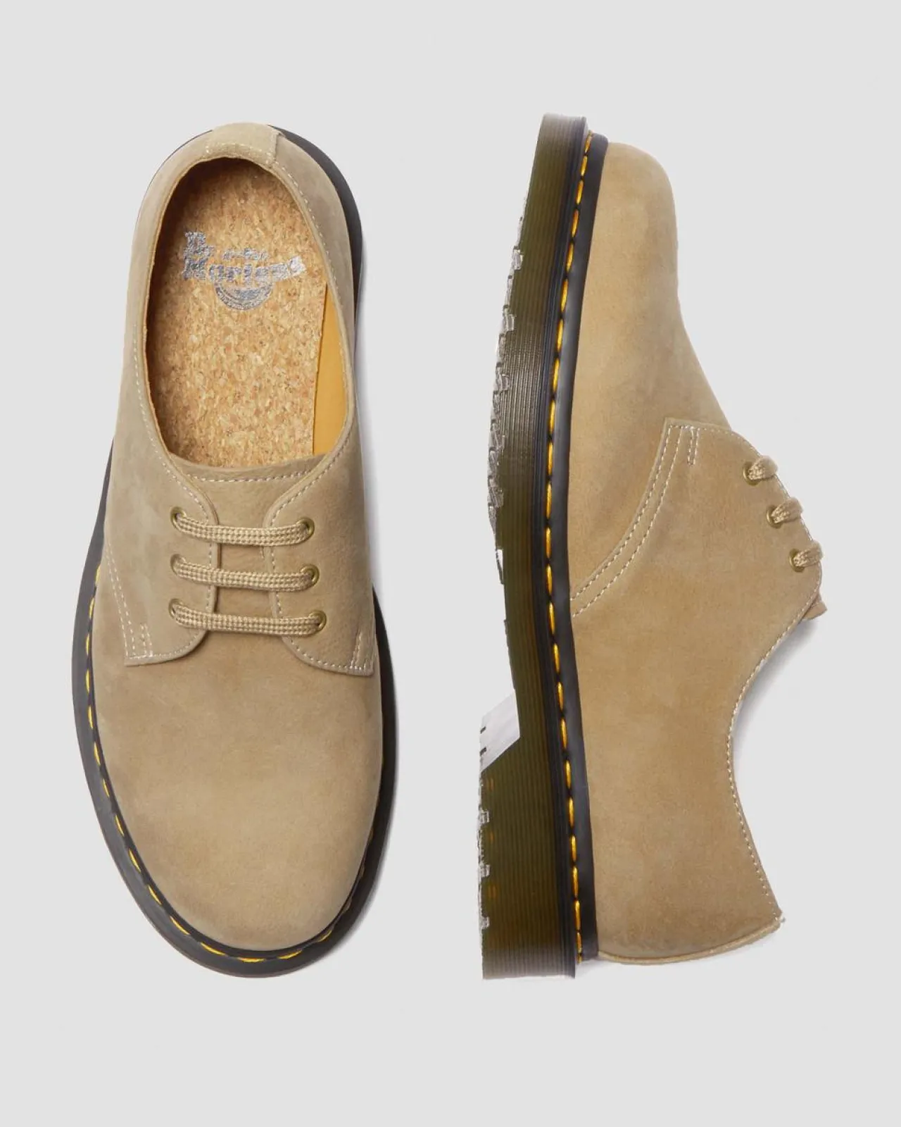 Dr. Martens 1461 Tumbled Nubuck Leren Oxford Schoenen^ Originals|Nieuw Binnen