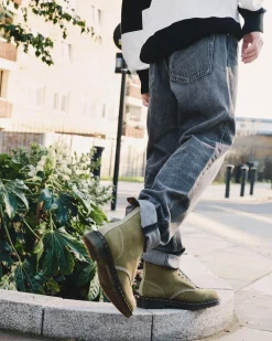Dr. Martens 1460 Tumbled Nubuck Leren Veterlaarzen^ Originals|Nieuw Binnen