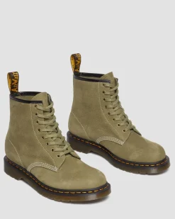 Dr. Martens 1460 Tumbled Nubuck Leren Veterlaarzen^ Originals|Nieuw Binnen