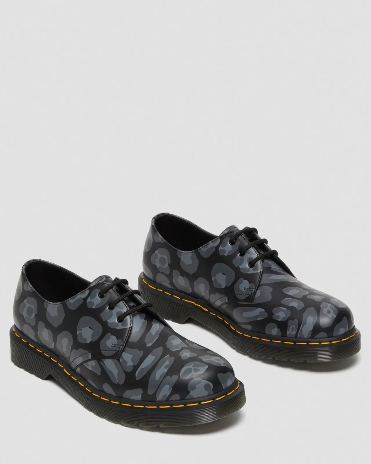 Dr. Martens 1461 Vervormde Luipaard Print Schoenen^UNISEX Heren Sale|Originals
