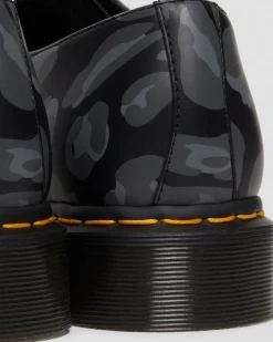 Dr. Martens 1461 Vervormde Luipaard Print Schoenen^UNISEX Heren Sale|Originals