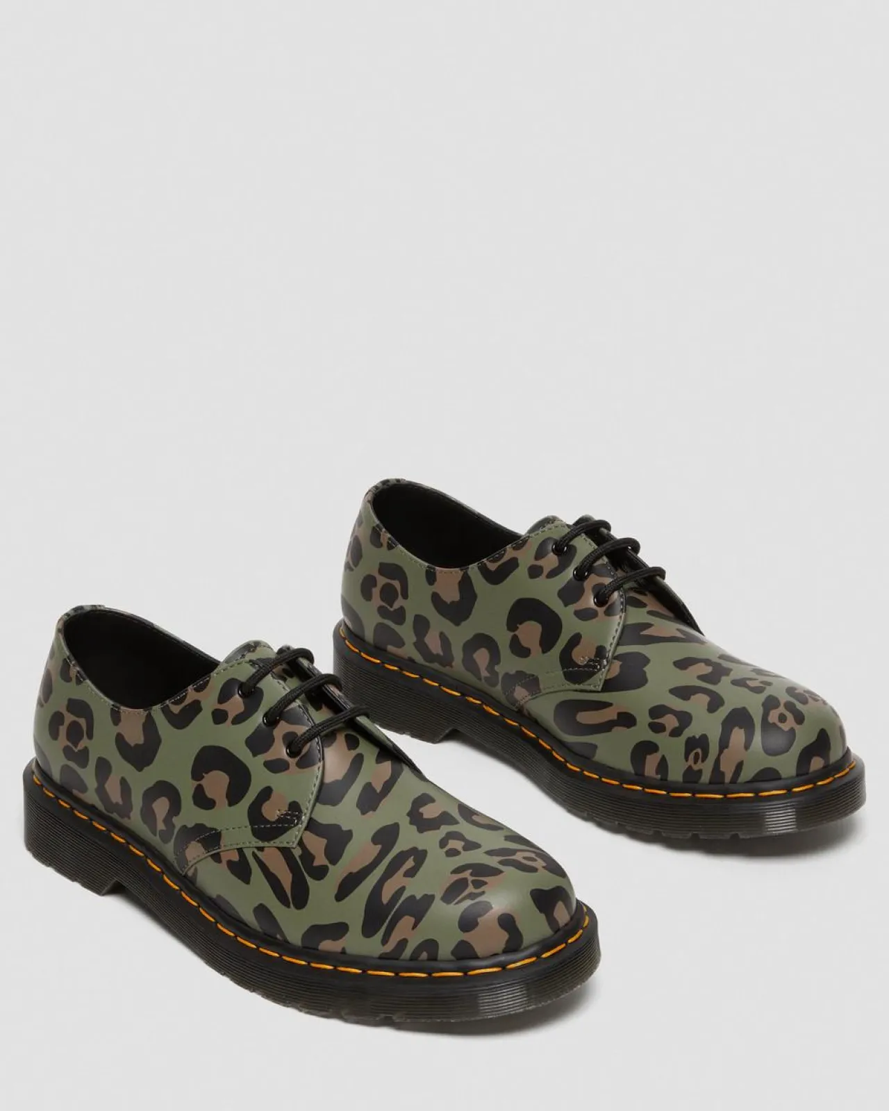 Dr. Martens 1461 Vervormde Luipaard Print Schoenen^UNISEX Heren Sale|Originals