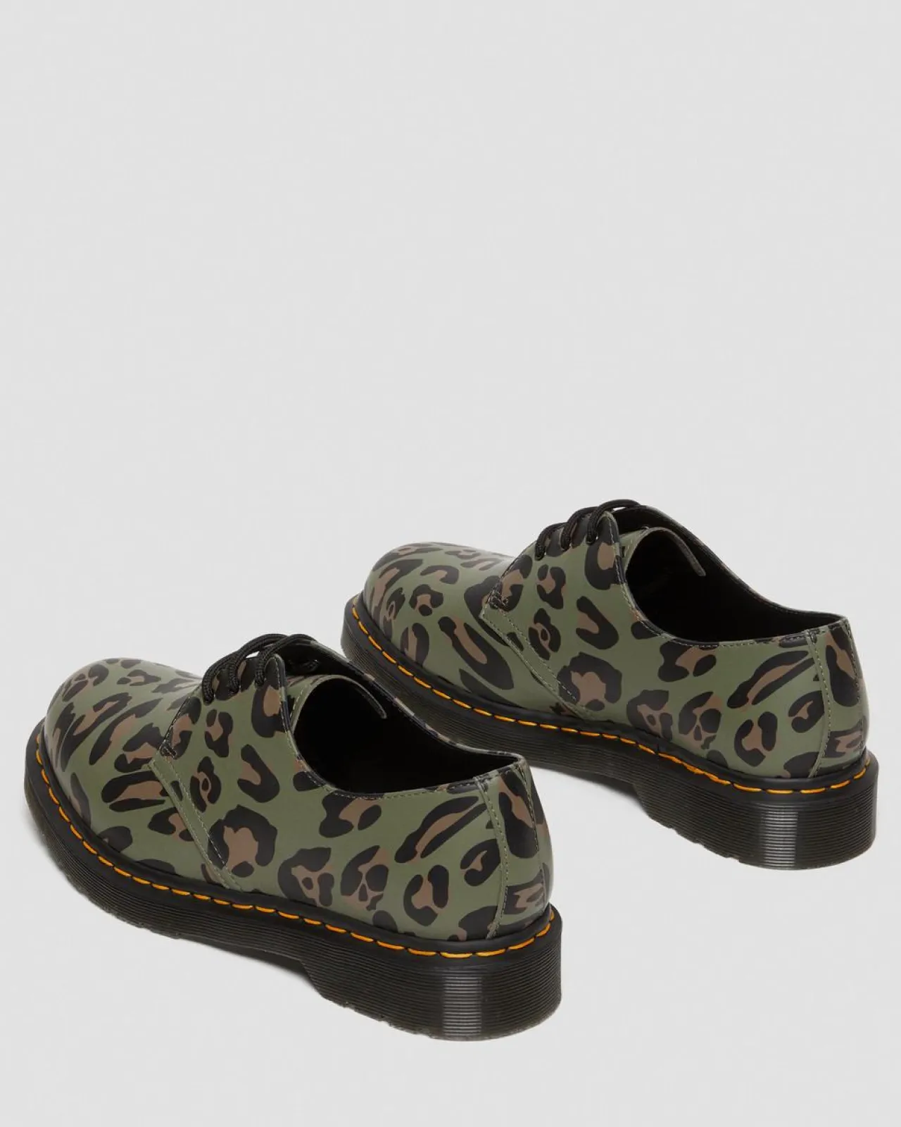 Dr. Martens 1461 Vervormde Luipaard Print Schoenen^UNISEX Heren Sale|Originals