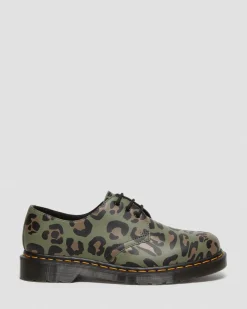 Dr. Martens 1461 Vervormde Luipaard Print Schoenen^UNISEX Heren Sale|Originals