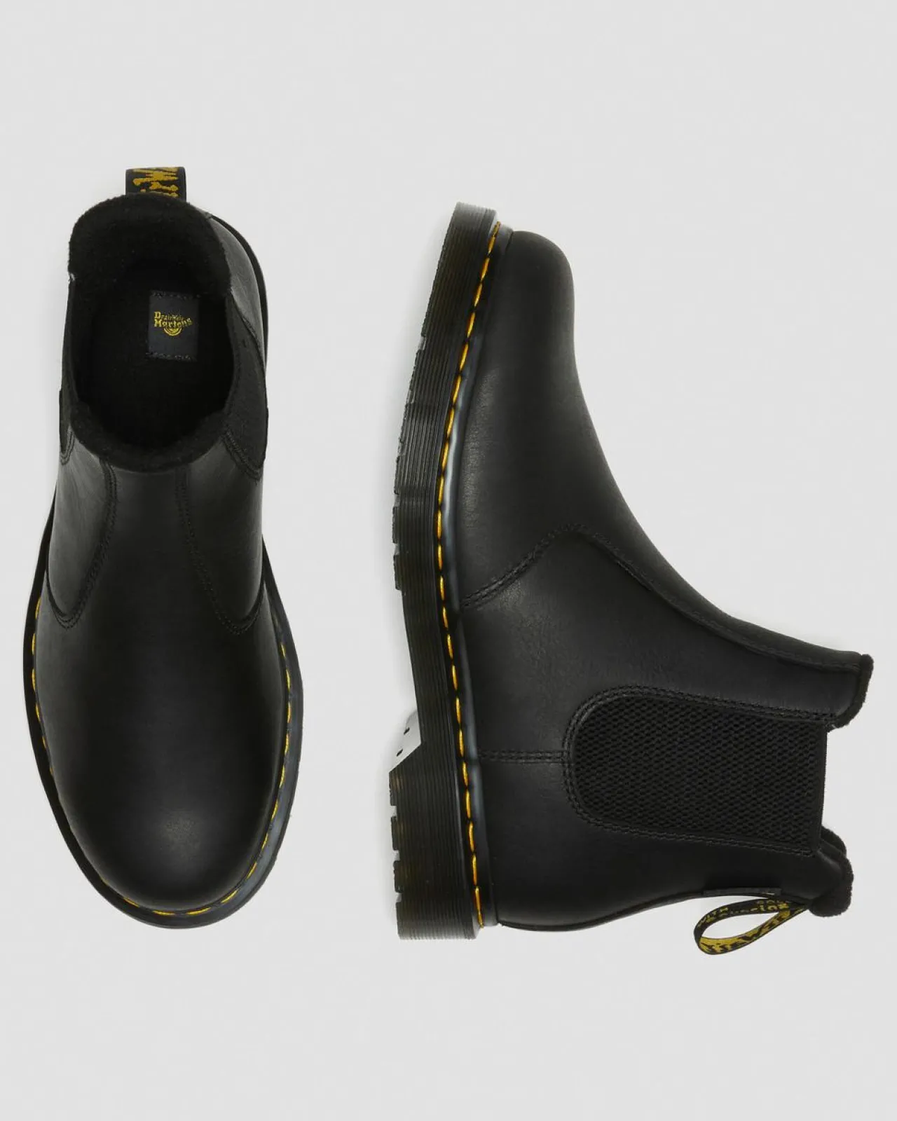 Dr. Martens 2976 Warmwair Valor Wp Leren Chelsea Laarzen^MENS Enkellaarzen|Winter Stijlen