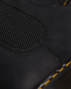 Dr. Martens 2976 Waxed Volnerf Leren Chelsea Boots in Zwart^WOMENS Nieuw Binnen|Trending Stijlen