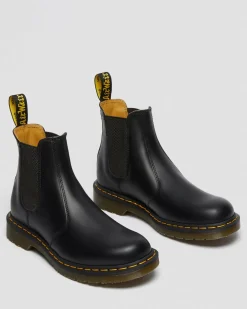 Dr. Martens 2976 Yellow Stitch Smooth Leren Chelsea Boots^TRENDING-STYLES-UK Originals|Trending Stijlen