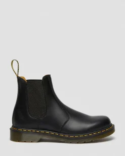 Dr. Martens 2976 Yellow Stitch Smooth Leren Chelsea Boots^TRENDING-STYLES-UK Originals|Trending Stijlen