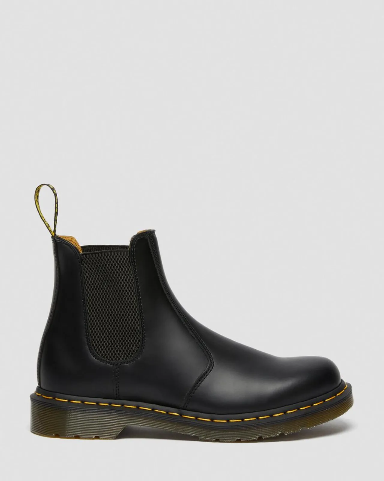 Dr. Martens 2976 Yellow Stitch Smooth Leren Chelsea Boots^TRENDING-STYLES-UK Originals|Trending Stijlen