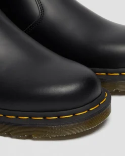 Dr. Martens 2976 Yellow Stitch Smooth Leren Chelsea Boots^TRENDING-STYLES-UK Originals|Trending Stijlen