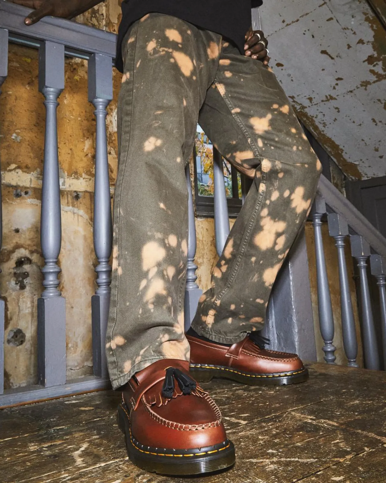 Dr. Martens Adrian Leren Tassel Loafers Abruzzo^ Heren Sale