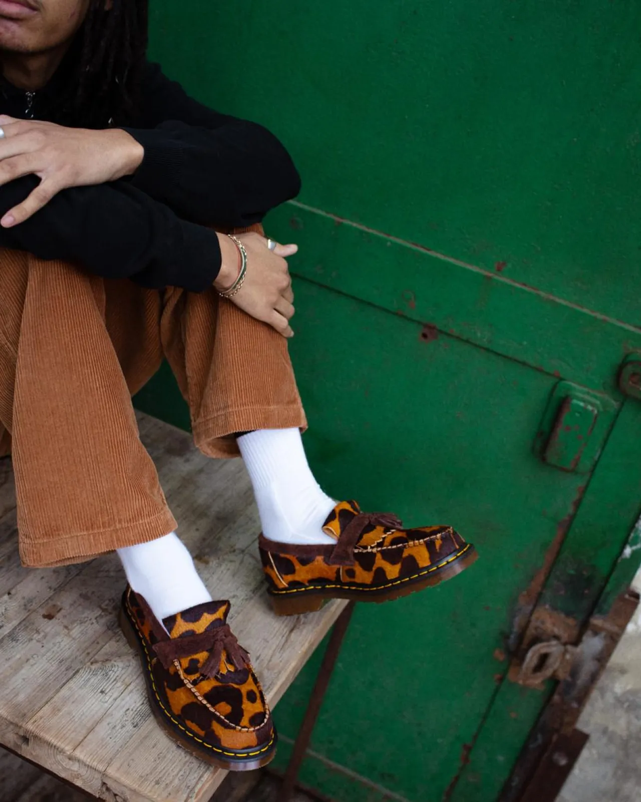 Dr. Martens Adrian Made in England Hair On Tassel Loafers^MENS Heren Sale|Originals