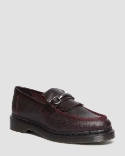 Dr. Martens Adrian Snaffle Pebble Grain Leren Kiltie Loafers^UNISEX Heren Sale|Originals