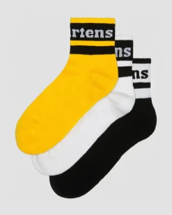 Dr. Martens Atletisch Logo Katoenen 3-Pack Korte Sokken^ACCESSORIES Accessoires Sale|Sokken