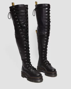 Dr. Martens Audrick 22i XTRM Leren Veterlaarzen^UNISEX Hoge Laarzen|Platform Laarzen