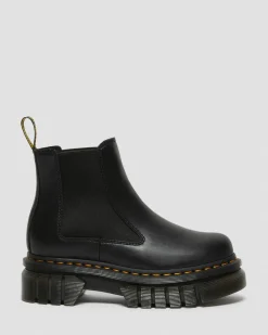 Dr. Martens Audrick Nappa Lux Leren Platform Chelsea Boots^GIFTS Platform Laarzen|Enkellaarzen