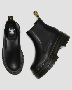 Dr. Martens Audrick Nappa Lux Leren Platform Chelsea Boots^GIFTS Platform Laarzen|Enkellaarzen
