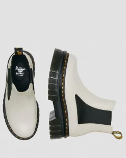 Dr. Martens Audrick Nappa Lux Leren Platform Chelsea Boots^GIFTS Platform Laarzen|Enkellaarzen