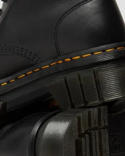 Dr. Martens Audrick Nappa Lux Platform Enkellaarzen^GIFTS Platform Laarzen|Veterlaarzen