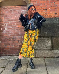 Dr. Martens Audrick Nappa Lux Platform Enkellaarzen^GIFTS Platform Laarzen|Veterlaarzen
