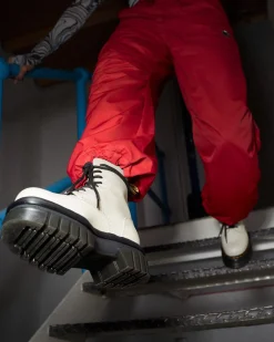 Dr. Martens Audrick Nappa Lux Platform Enkellaarzen^GIFTS Platform Laarzen|Veterlaarzen