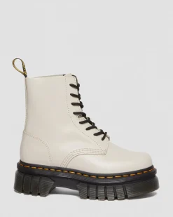 Dr. Martens Audrick Nappa Lux Platform Enkellaarzen^GIFTS Platform Laarzen|Veterlaarzen