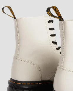 Dr. Martens Audrick Nappa Lux Platform Enkellaarzen^GIFTS Platform Laarzen|Veterlaarzen
