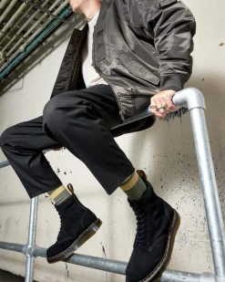Dr. Martens Berman Suède Leren Laarzen^MENS Heren Sale|Suède