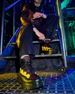 Dr. Martens Boury Contrasterende Utility Laarzen^MENS Heren Sale|Utility Laarzen