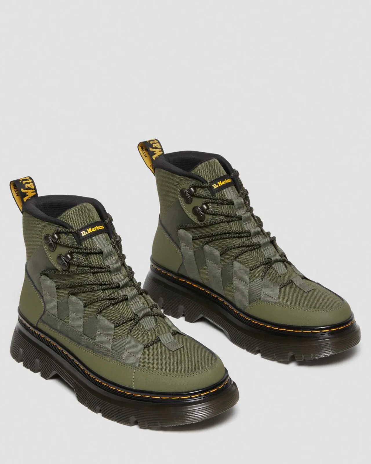Dr. Martens Boury Extra Tough Leren Utility Boots^UNISEX Heren Sale|Utility Laarzen
