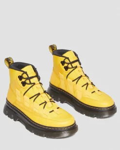 Dr. Martens Boury Nylon & Leren Utility Boots^UNISEX Heren Sale|Utility Laarzen