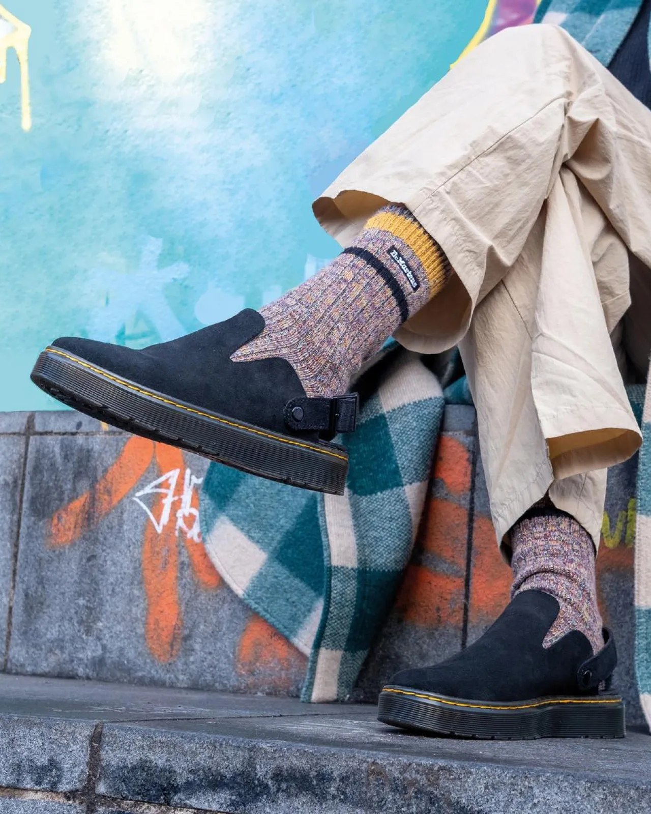 Dr. Martens Carlson Suède Mules^MENS Suède|Sandalen