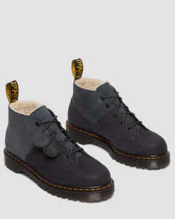 Dr. Martens Church Nubuck Leren Enkellaarzen^UNISEX Originals|Trending Stijlen