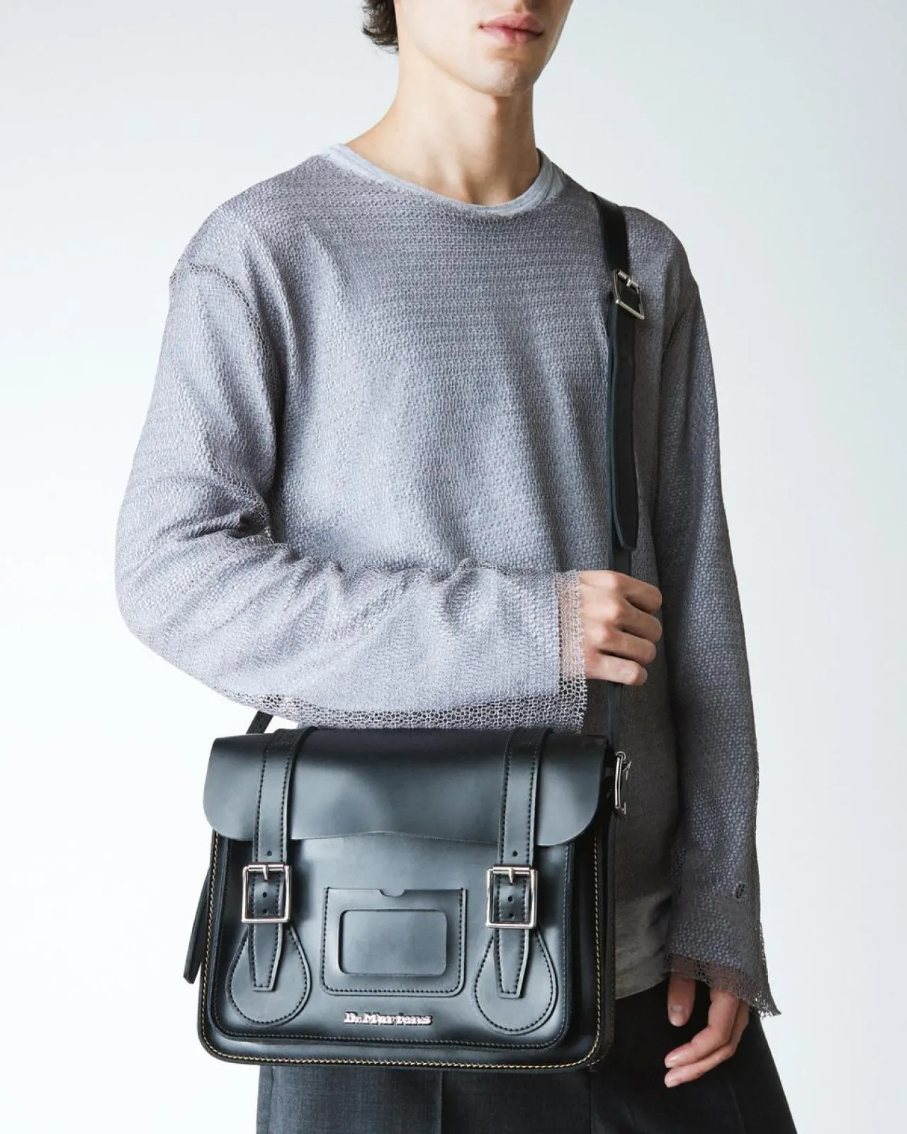 Dr. Martens 28cm Kiev Smooth Leren Boekentas^ACCESSORIES Leren Tassen|Tassen