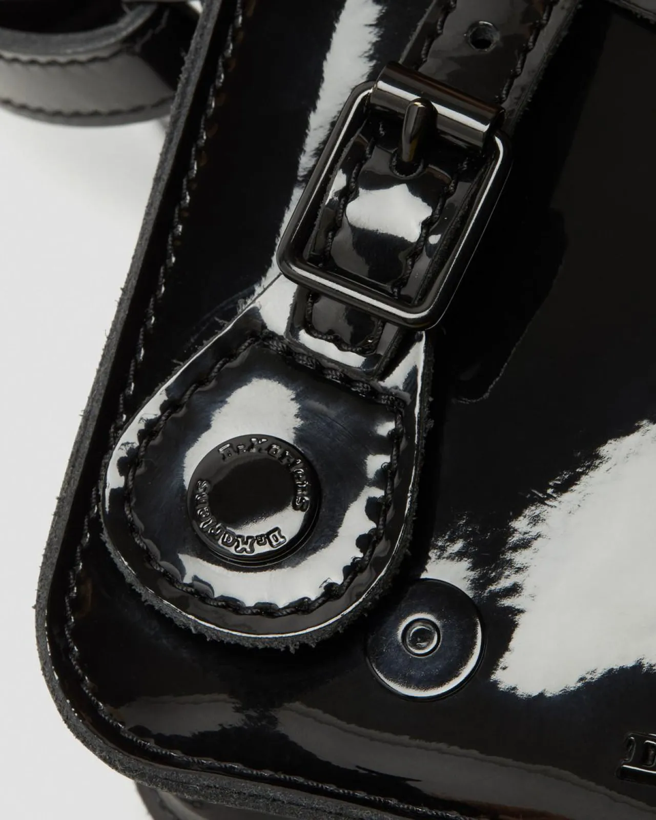 Dr. Martens 18cm Lakleren Schoudertas^ACCESSORIES Accessoires Sale|Leren Tassen