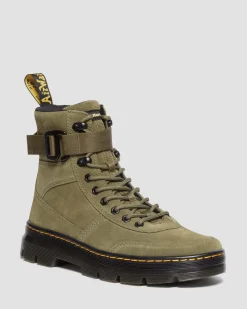 Dr. Martens Combs Tech Suède Utility Laarzen^UNISEX Heren Sale|Suède