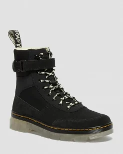 Dr. Martens Combs Tech Superknit Suède Laarzen^WOMENS Suède|Utility Laarzen