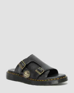 Dr. Martens Dayne Made in England Leren Slipper Sandalen^WOMENS Made In England|Slippers