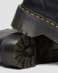 Dr. Martens Devon Bloemengesp Gemalen Nappa Leren Platformlaarzen^WOMENS Zachte Leren Laarzen
