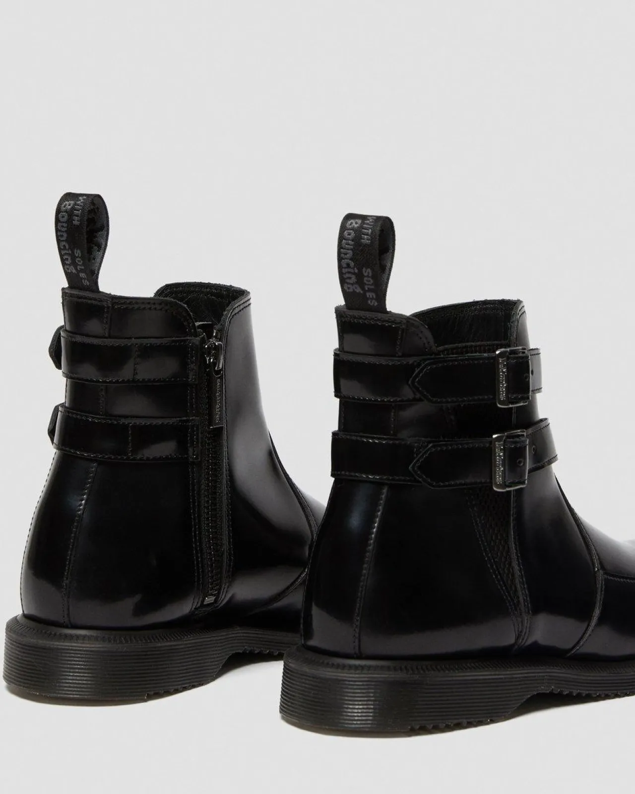 Dr. Martens FLORA GEPOLIJSTE SMOOTH LEREN CHELSEA BOOTS^WOMENS Chelsea Boots
