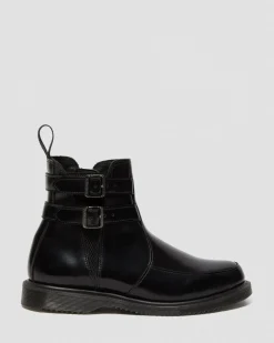 Dr. Martens FLORA GEPOLIJSTE SMOOTH LEREN CHELSEA BOOTS^WOMENS Chelsea Boots