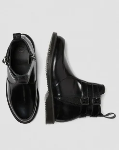 Dr. Martens FLORA GEPOLIJSTE SMOOTH LEREN CHELSEA BOOTS^WOMENS Chelsea Boots
