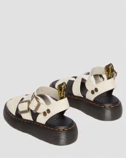 Dr. Martens Gryphon Quad Leren Platform Sandalen^WOMENS Platform Sandalen|Sandalen