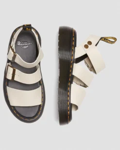 Dr. Martens Gryphon Quad Leren Platform Sandalen^WOMENS Platform Sandalen|Sandalen